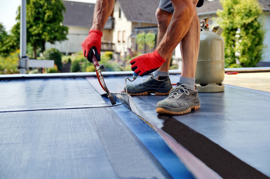 Flat Roofing by American Renovations LLC
